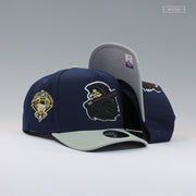 ROCHESTER RED WINGS 20TH ANNIVERSARY MEDICO DE LA PESTE NEW ERA 9FIFTY A-FRAME SNAPBACK