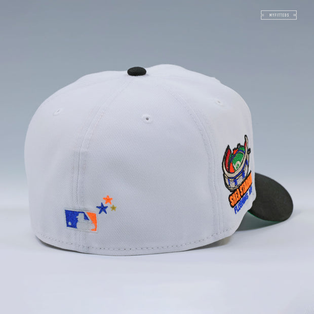 NEW YORK METS SCRIBBLE DOODLE SHEA STADIUM SKETCH BOOK NEW ERA FITTED CAP
