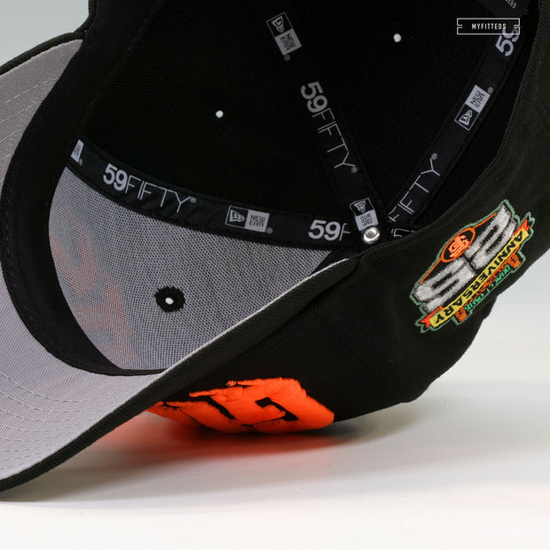 SAN FRANCISCO GIANTS ORACLE PARK 25TH ANNIVERSARY HALLOWEEN NEW ERA FITTED CAP