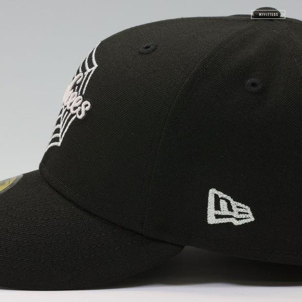 NEW YORK YANKEES 2000 WORLD SERIES SUBWAY SERIES VENOM SPIDER MAN INSPIRED NEW ERA CAP