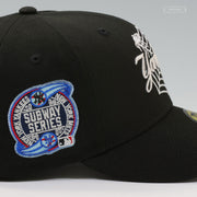 NEW YORK YANKEES 2000 WORLD SERIES SUBWAY SERIES VENOM SPIDER MAN INSPIRED NEW ERA CAP