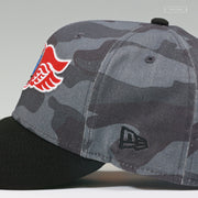 ROCHESTER RED WINGS X GRATEFUL DEAD THEME NIGHT GRUNGE CAMO NEW ERA FITTED CAP