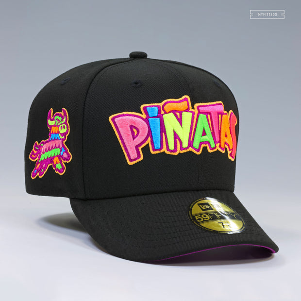 ERIE SEAWOLVES X PIÑATAS COPA DE LA DIVERSIÓN BLACKLIGHT PACK NEW ERA FITTED CAP