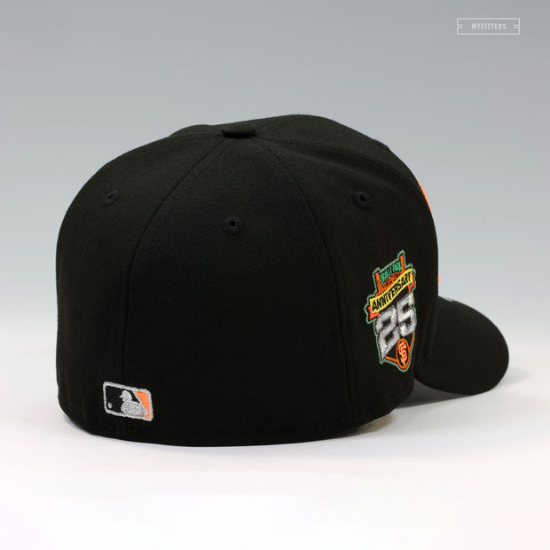 SAN FRANCISCO GIANTS ORACLE PARK 25TH ANNIVERSARY HALLOWEEN NEW ERA FITTED CAP