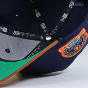 EDMONTON OILERS 30TH ANNIVERSARY 2007 JERSEY INSPIRED NEW ERA FITTED CAP
