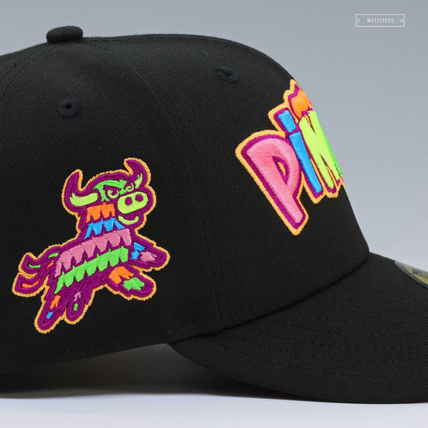 ERIE SEAWOLVES X PIÑATAS COPA DE LA DIVERSIÓN BLACKLIGHT PACK NEW ERA FITTED CAP
