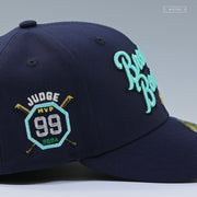NEW YORK YANKEES BRONX BOMBERS NY 99 AARON JUDGE NYC NEW ERA FITTED CAP