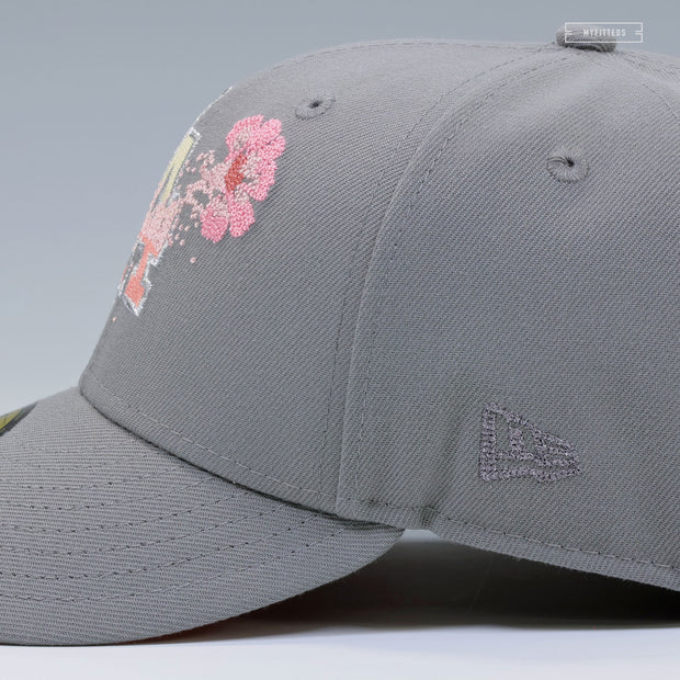 LOS ANGELES DODGERS DODGER STADIUM 40TH ANNIVERSARY CHERRY BLOSSOM SAKURA NEW ERA CAP
