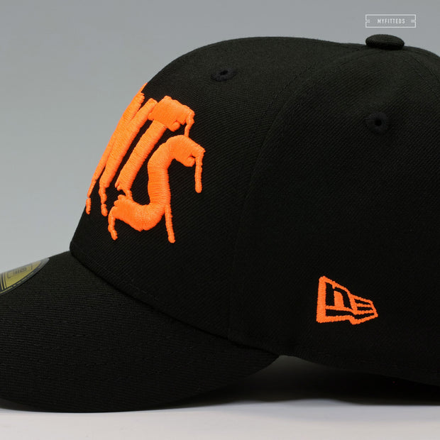 SAN FRANCISCO GIANTS ORACLE PARK 25TH ANNIVERSARY HALLOWEEN NEW ERA FITTED CAP