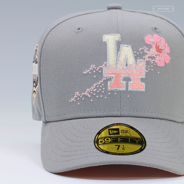 LOS ANGELES DODGERS DODGER STADIUM 40TH ANNIVERSARY CHERRY BLOSSOM SAKURA NEW ERA CAP