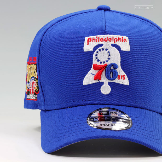 PHILADELPHIA PHILLIES 1963-2003 40TH ANNIVERSARY 9FIFTY A-FRAME NEW ERA SNAPBACK HAT