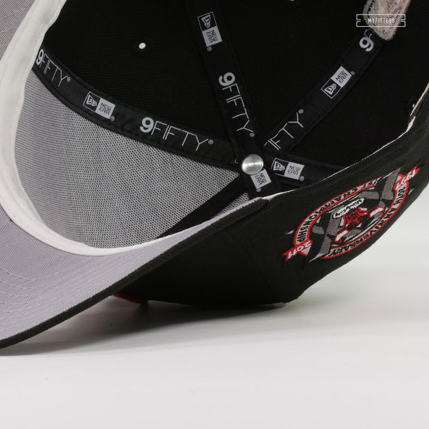 CHICAGO BULLS 1991-2011 FIRST CHAMPIONSHIP 20TH ANNIVERSARY 9FIFTY A-FRAME NEW ERA SNAPBACK