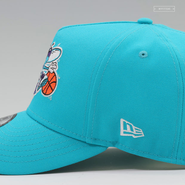 CHARLOTTE HORNETS 1992-1993 5TH SEASON 9FIFTY A-FRAME NEW ERA SNAPBACK HAT