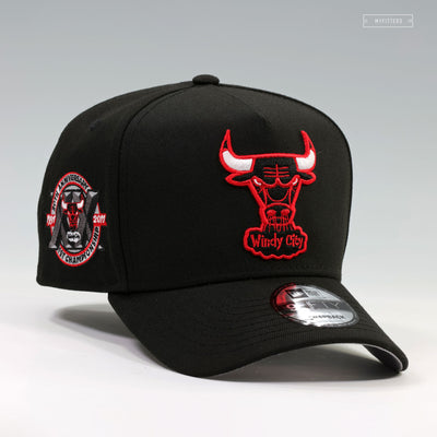 CHICAGO BULLS 1991-2011 FIRST CHAMPIONSHIP 20TH ANNIVERSARY 9FIFTY A-FRAME NEW ERA SNAPBACK