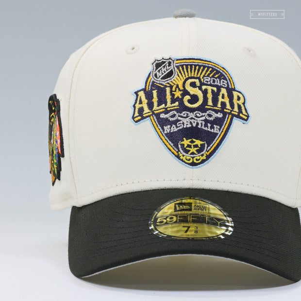 2016 NHL ALL-STAR GAME X CHICAGO BLACKHAWKS PATRICK KANE JERSEY NEW ERA FITTED CAP