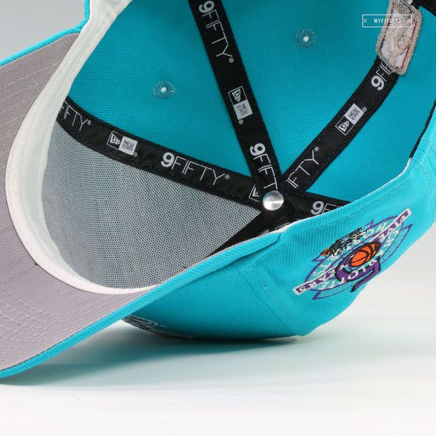 CHARLOTTE HORNETS 1992-1993 5TH SEASON 9FIFTY A-FRAME NEW ERA SNAPBACK HAT