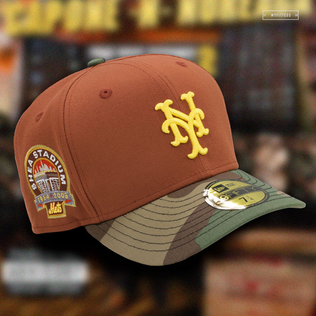 NEW YORK METS 1964-2008 SHEA STADIUM CNN WAR REPORT II INSPIRED NEW ERA FITTED CAP