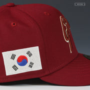 SAN FRANCISCO GIANTS SOUTH KOREA JUNG HOO LEE KIWOOM HEROES INSPIRED NEW ERA HAT