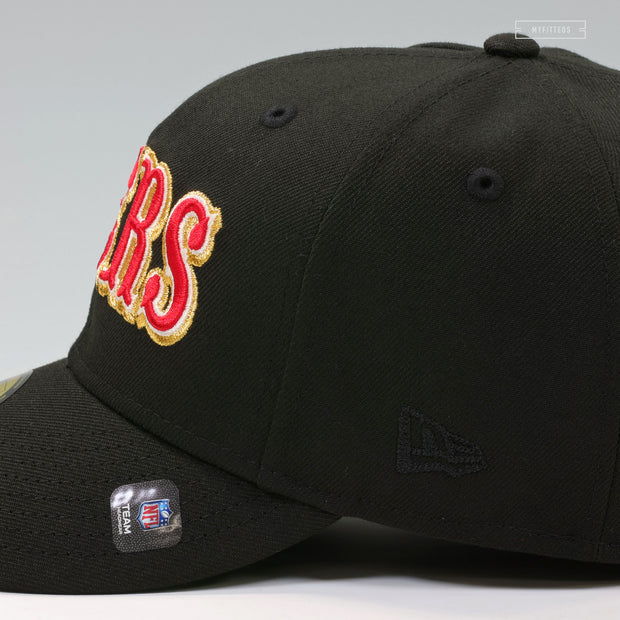 SAN FRANCISCO 49ERS THE 49ER FAITHFUL CLASSIC JET BLACK NEW ERA FITTED CAP