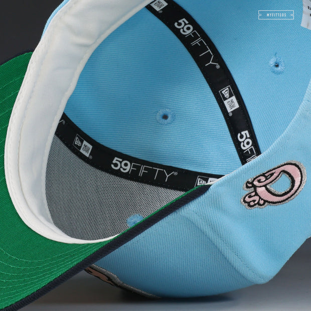 KANAPOLIS CANNONBALLERS X Q'S THE THREE LITTLE PIGS INSPIRED NEW ERA FITTED CAP