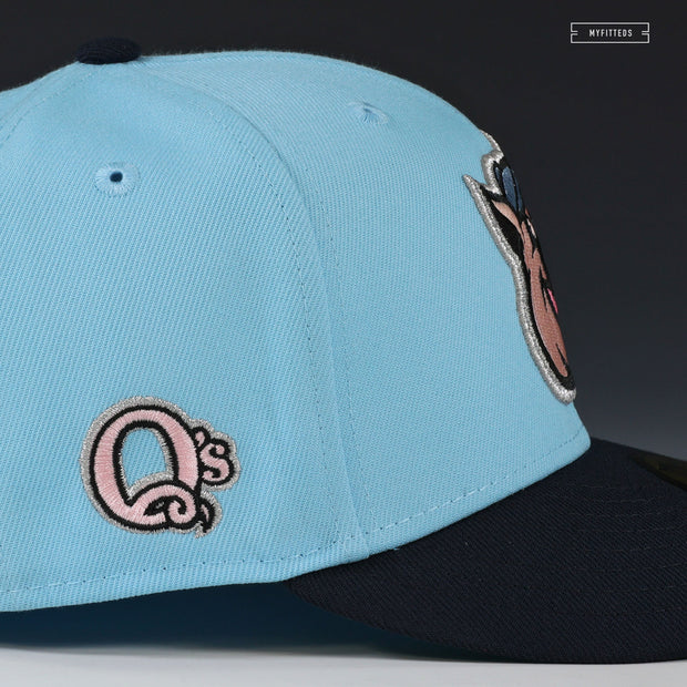 KANAPOLIS CANNONBALLERS X Q'S THE THREE LITTLE PIGS INSPIRED NEW ERA FITTED CAP