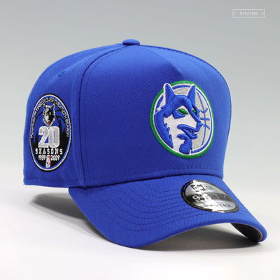 MINNESOTA TIMBERWOLVES 20 SEASONS 1989-2009 HWC 9FIFTY A-FRAME NEW ERA SNAPBACK HAT