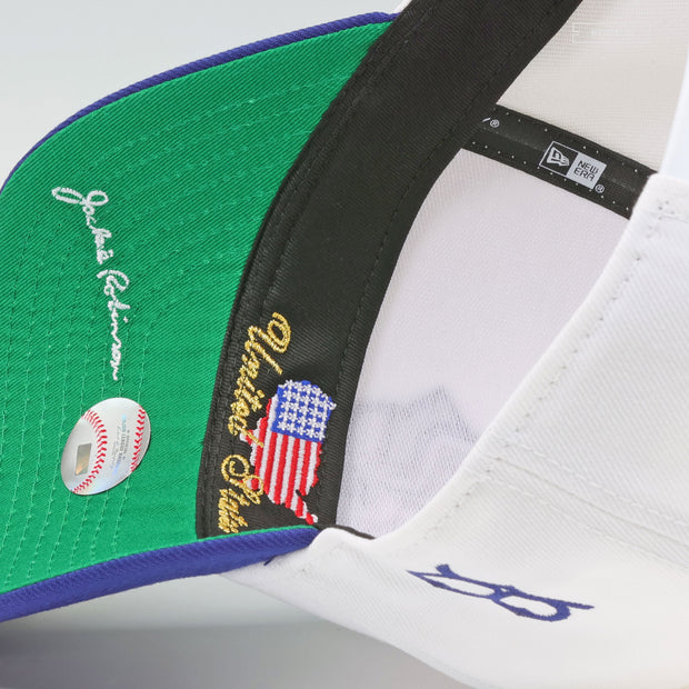 BROOKLYN DODGERS #42 JACKIE ROBINSON LEGENDARY PLAYERS NEW ERA 9FIFTY A-FRAME SNAPBACK