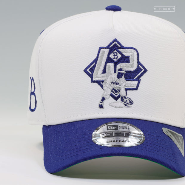 BROOKLYN DODGERS #42 JACKIE ROBINSON LEGENDARY PLAYERS NEW ERA 9FIFTY A-FRAME SNAPBACK