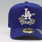 LOS ANGELES DODGERS SKATEBOARDING LA DODGER NEW ERA A-FRAME 59FIFTY FITTED CAP