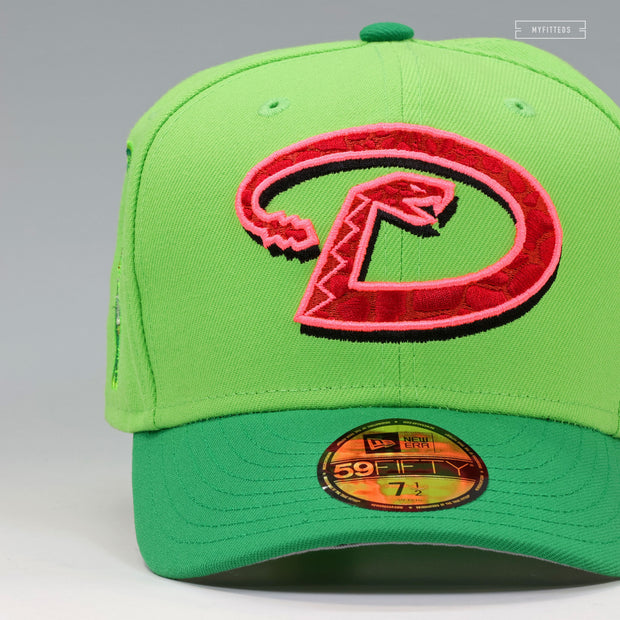 ARIZONA DIAMONDBACKS 1998 INAUGURAL SEASON KOBE VI PROTRO GRINCH INSPIRED NEW ERA CAP