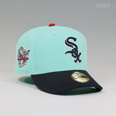 CHICAGO WHITE SOX CHAIN STITCHED TIFFANY INSPIRED NEW ERA FITTED CAP