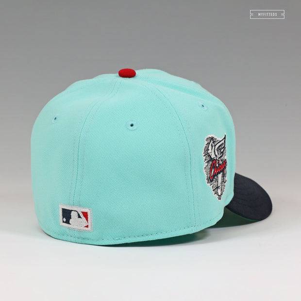 CHICAGO WHITE SOX CHAIN STITCHED TIFFANY INSPIRED NEW ERA FITTED CAP