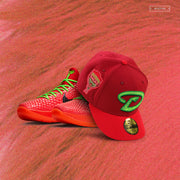 ARIZONA DIAMONDBACKS 1998 INAUGURAL SEASON KOBE VI PROTRO REVERSE GRINCH NEW ERA CAP