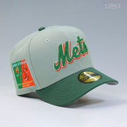 NEW YORK METS SHEA STADIUM 40TH ANNIVERSARY WEATHERED LOOK ST. PATTY'S NEW ERA CAP