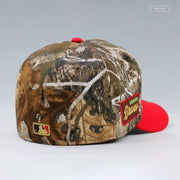 ATLANTA BRAVES SPEEDWAY CLASSIC REALTREE EDGE™ SCARLET NEW ERA FITTED CAP