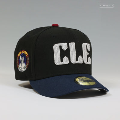 CLEVELAND GUARDIANS CITY CONNECT GLOW IN THE DARK CLE NEW ERA FITTED CAP