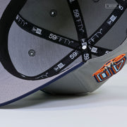 EDMONTON OILERS 40TH ANNIVERSARY 2007-2008 JERSEY INSPIRED NEW ERA FITTED CAP