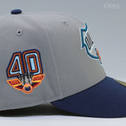 EDMONTON OILERS 40TH ANNIVERSARY 2007-2008 JERSEY INSPIRED NEW ERA FITTED CAP