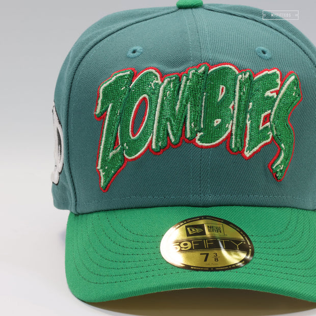 ZOMBIES ATE MY NEIGHBORS SNES GAME INSPIRED EMERALD GREEN NEW ERA FITTED CAP