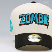 ZOMBIE THE KOREAN ZOMBIE CHAN SUNG JUNG INSPIRED OFF WHITE NEW ERA FITTED CAP