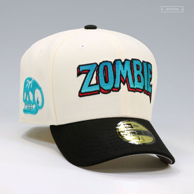 ZOMBIE THE KOREAN ZOMBIE CHAN SUNG JUNG INSPIRED OFF WHITE NEW ERA FITTED CAP