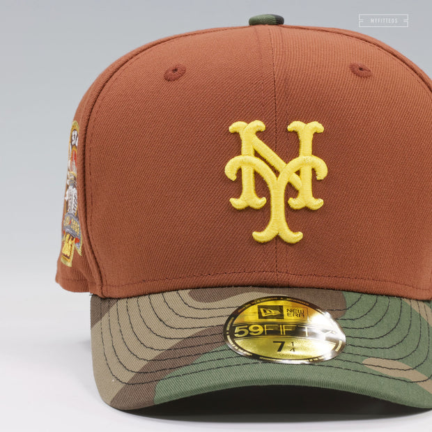 NEW YORK METS 1964-2008 SHEA STADIUM CNN WAR REPORT II INSPIRED NEW ERA FITTED CAP