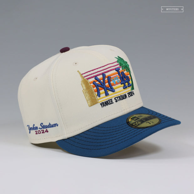 NEW YORK YANKEES X LOS ANGELES DODGERS 2024 SHOWDOWN IN THE BRONX NEW ERA HAT