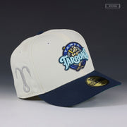 TAMPA TARPONS X NEW YORK YANKEES THE GOLDEN TARPON OFF WHITE NEW ERA FITTED CAP