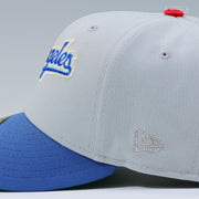 LOS ANGELES DODGERS 1984 OLYMPIC BASEBALL DODGER STADIUM ROAD NEW ERA FITTED CAP