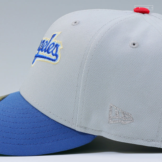 LOS ANGELES DODGERS 1984 OLYMPIC BASEBALL DODGER STADIUM ROAD NEW ERA FITTED CAP