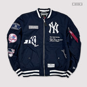 NEW YORK YANKEES X ALPHA INDUSTRIES X NEW ERA MA-1 BOMBER JACKET