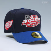 2011 NHL ALL-STAR GAME X DETROIT RED WINGS NICKLAS LIDSTROM JERSEY NEW ERA FITTED CAP