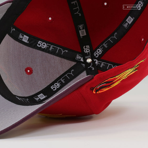 LEHIGH VALLEY IRON PIGS™ X HOT TAMALES® NIGHT CO-BRANDED FIRED UP NEW ERA FITTED CAP