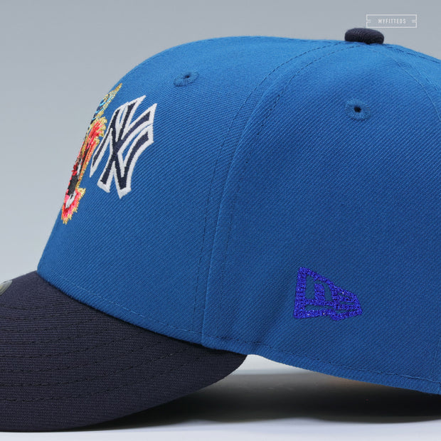 NEW YORK YANKEES VS LOS ANGELES DODGERS DODGER STADIUM & YANKEE STADIUM AL VS NL NEW ERA CAP